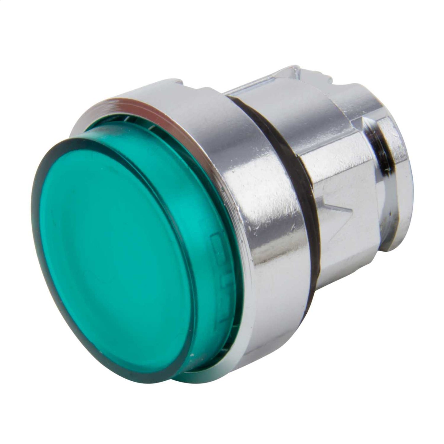 Schneider Harmony Illuminated Pushbutton Head Spring Return Integral LED Green
