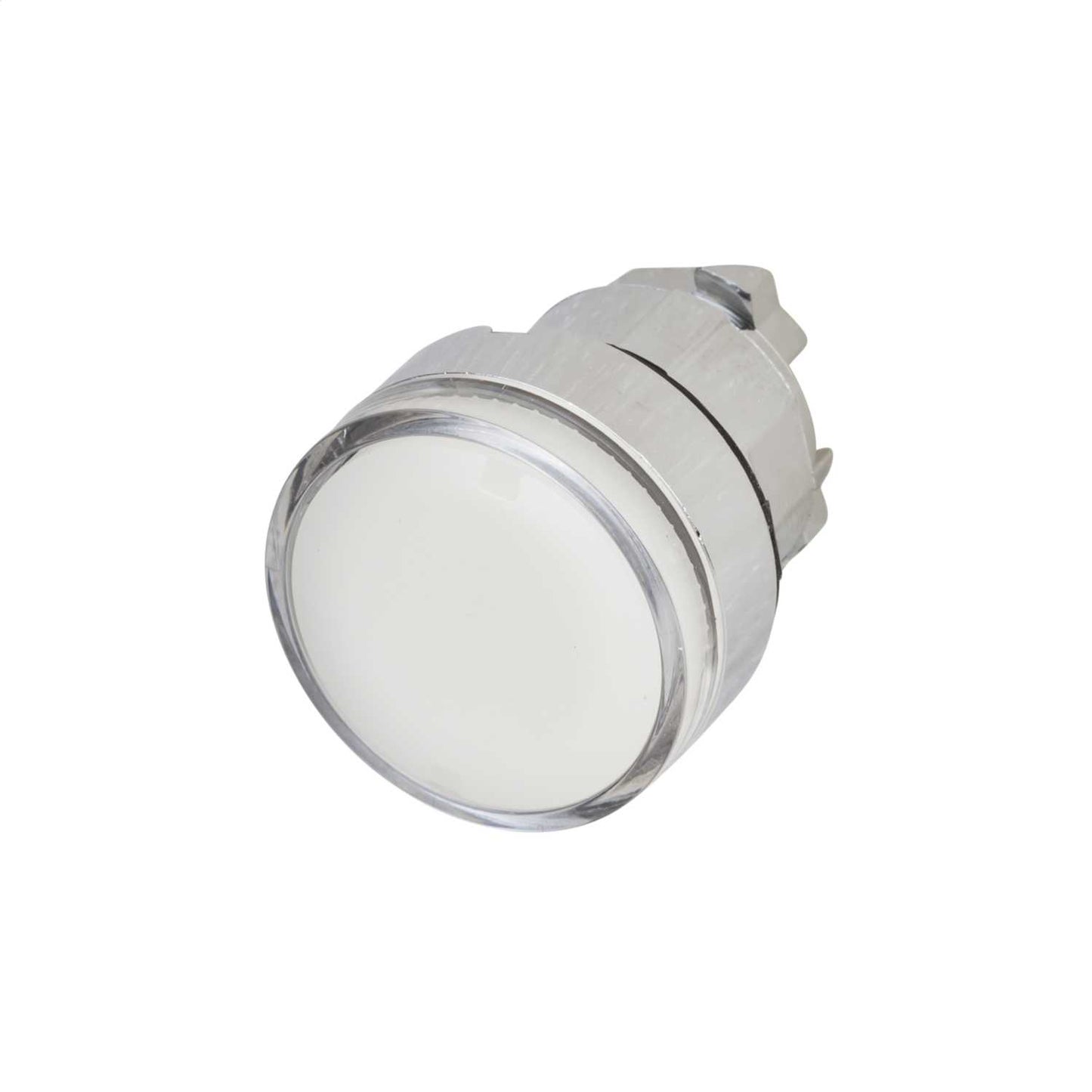Schneider Harmony Flush Illuminated Pushbutton White Spring Return for BA9s Lamp