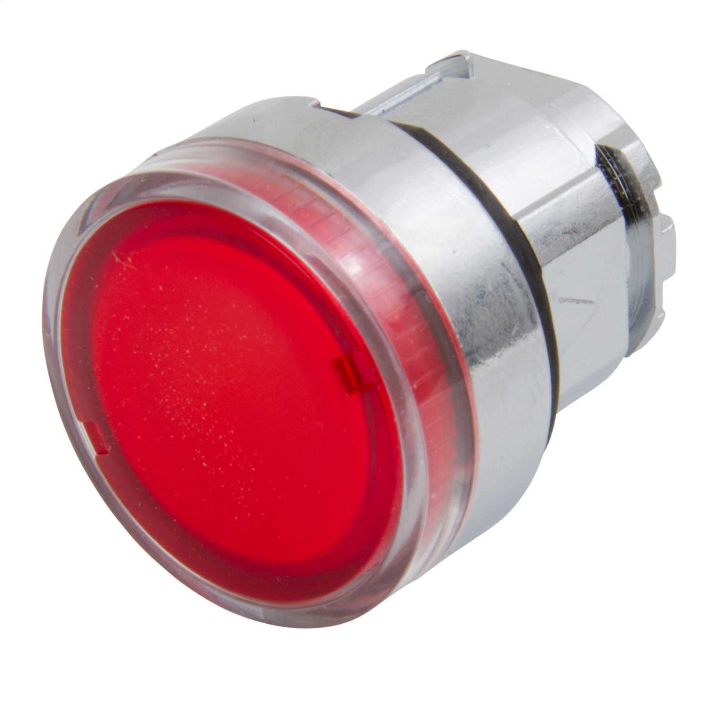 Schneider Harmony Flush Illuminated Pushbutton Head Red Spring Return