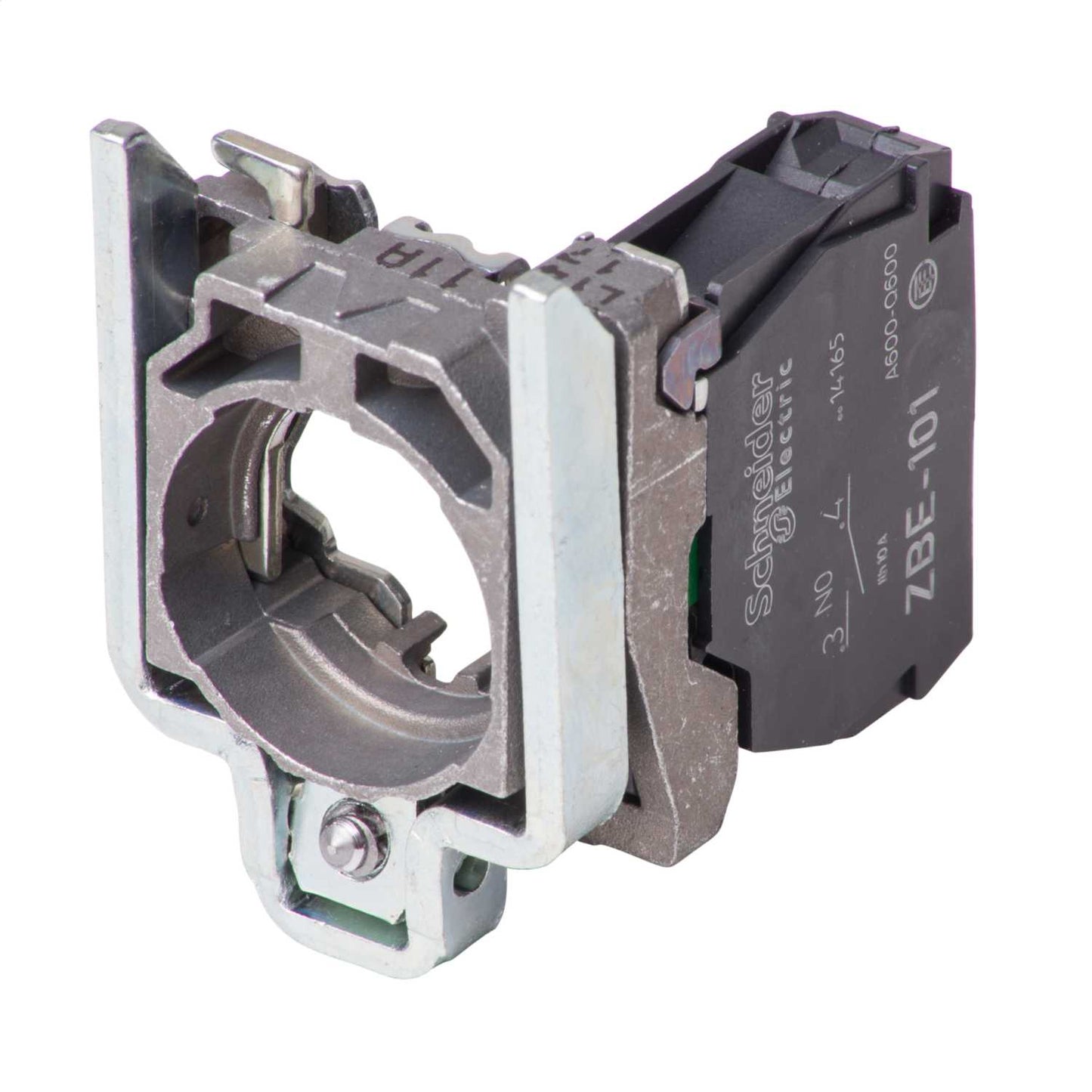 Schneider Harmony Single Contact Block with Body Fixing Collar 1 NO