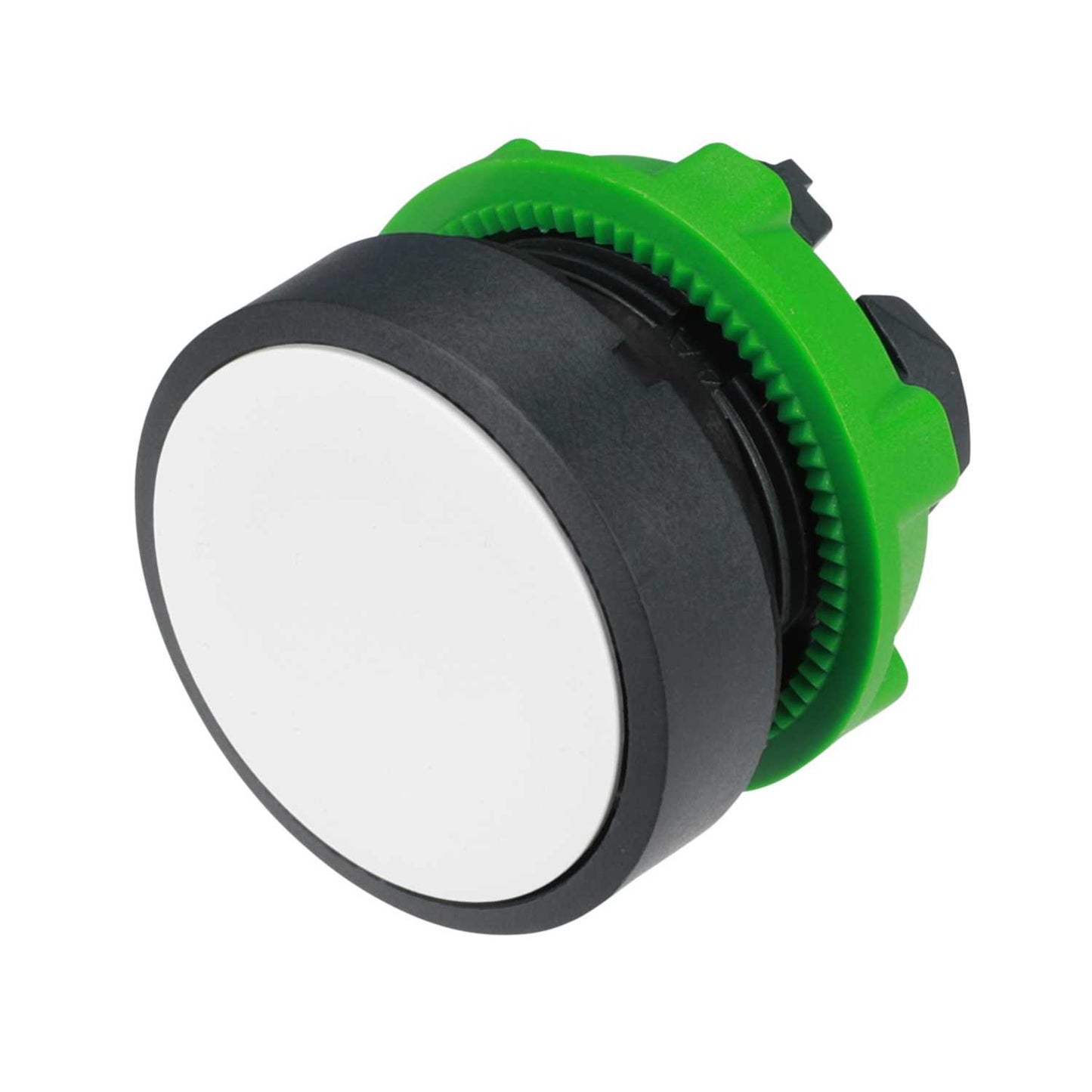 Schneider Harmony Flush Momentary Pushbutton White