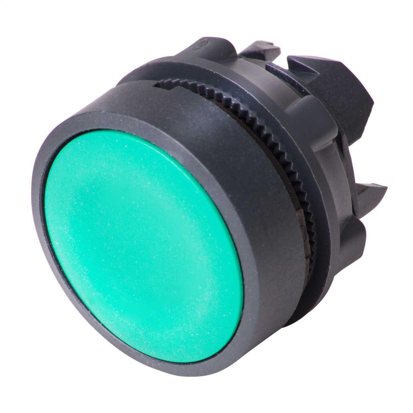 Schneider Harmony Green Unmarked Spring Return Flush Pushbutton