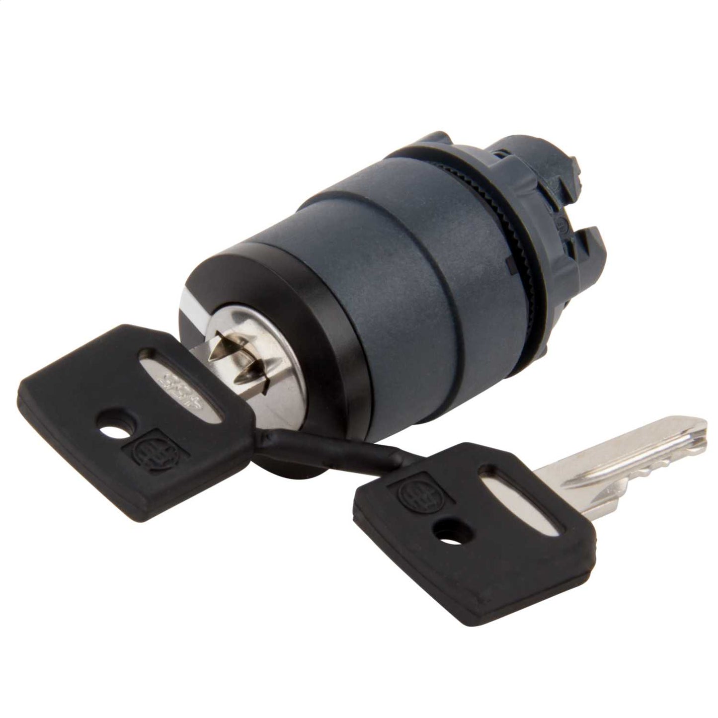 Schneider Harmony 2 Position Stay Put Selector Key Switch Black