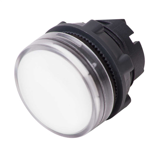 Schneider Harmony Plain Lens for Integral LED Pilot Light Head White