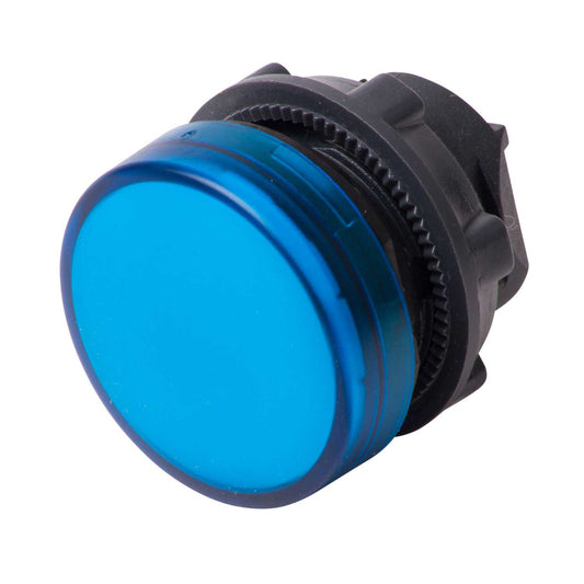 Schneider Harmony Plain Lens for Integral LED Pilot Light Head Blue