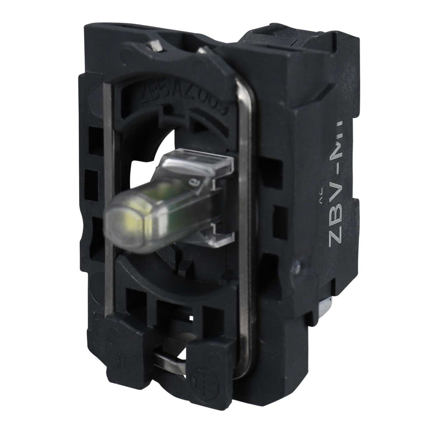 Schneider Harmony Light Block with Body Fixing Collar Integral LED 230V White