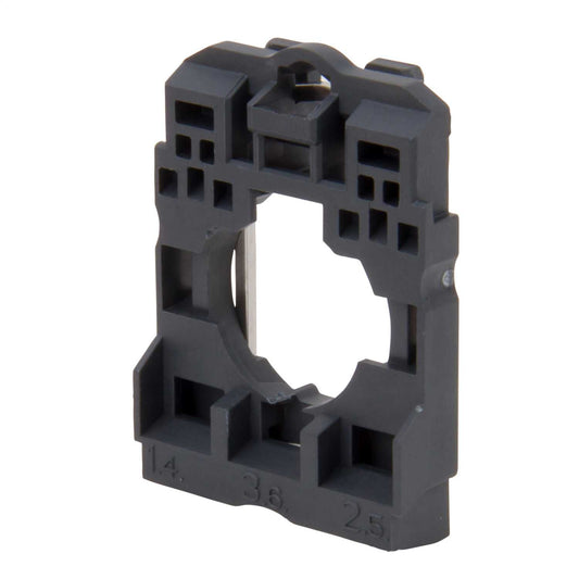 Schneider Harmony Plastic Body Fixing Collar for Electrical Block Black