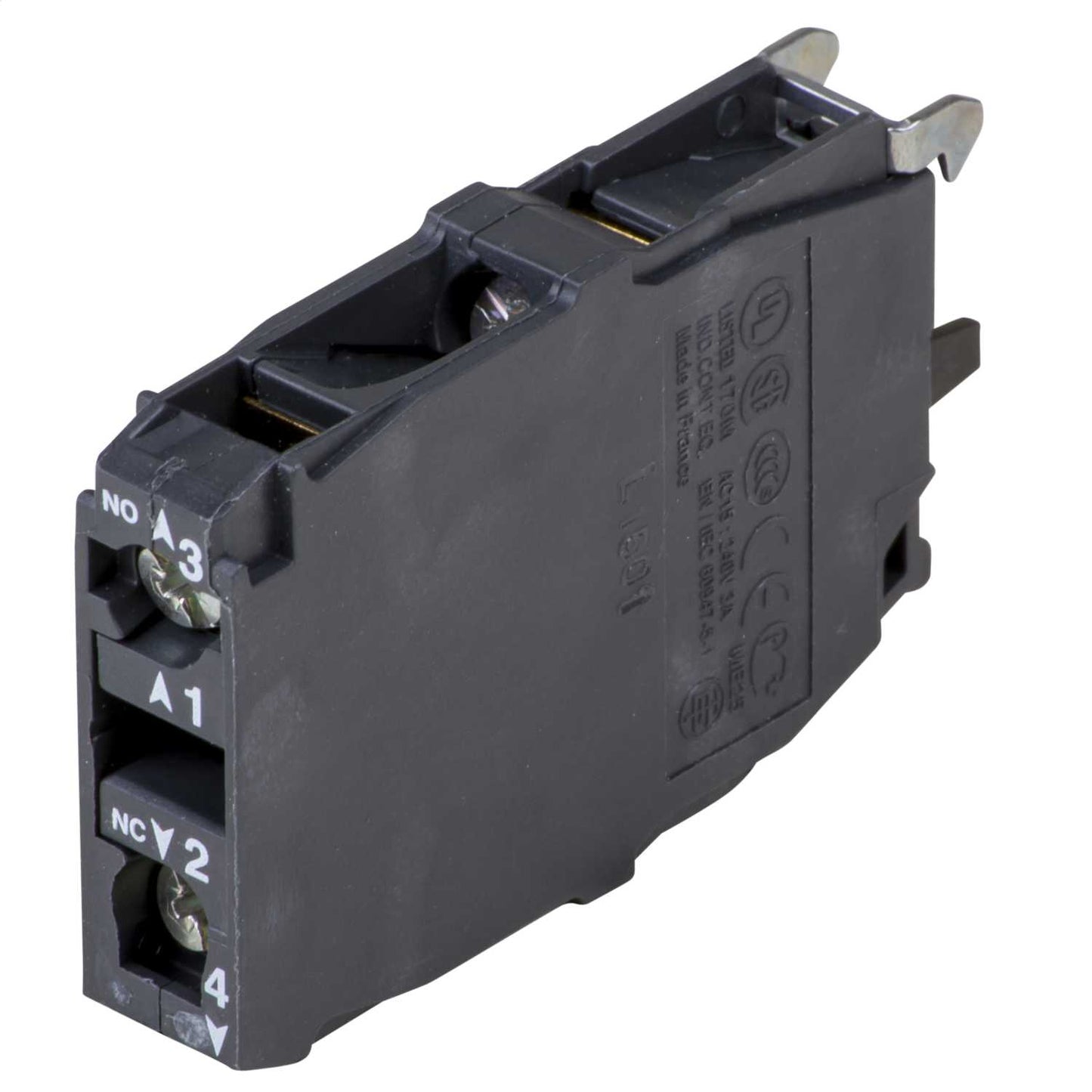 Schneider Harmony Double Contact Block 1 NO and 1 NC Screw clamp terminal