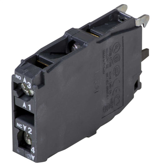 Schneider Harmony Double Contact Block 1 NO and 1 NC Screw clamp terminal