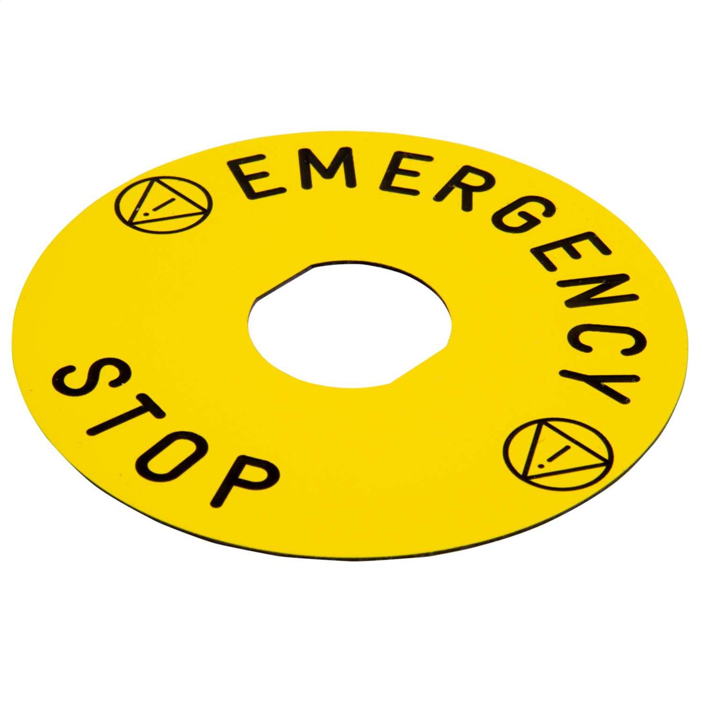 Schneider Harmony Marked Legend Ø90mm Emergency Stop Yellow