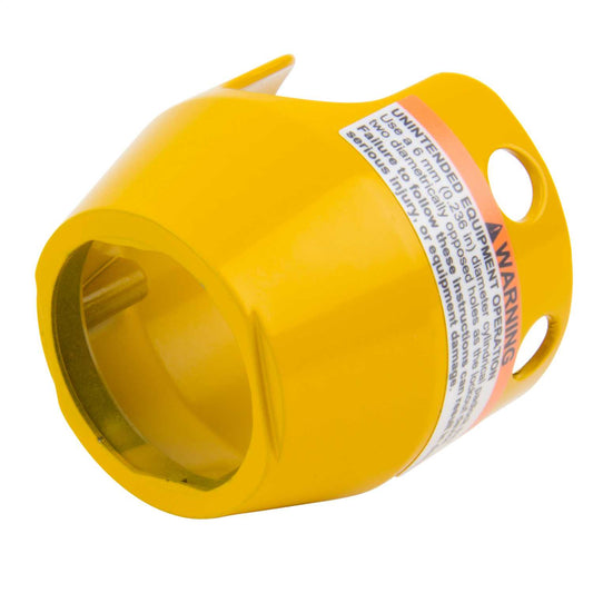 Schneider Harmony Padlockable Guard for Ø40mm Mushroom Head Yellow