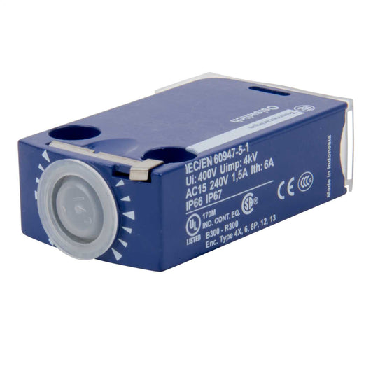 Telemecanique Sensor 6A Limit Switch with 1 NC + 1 NO 400V