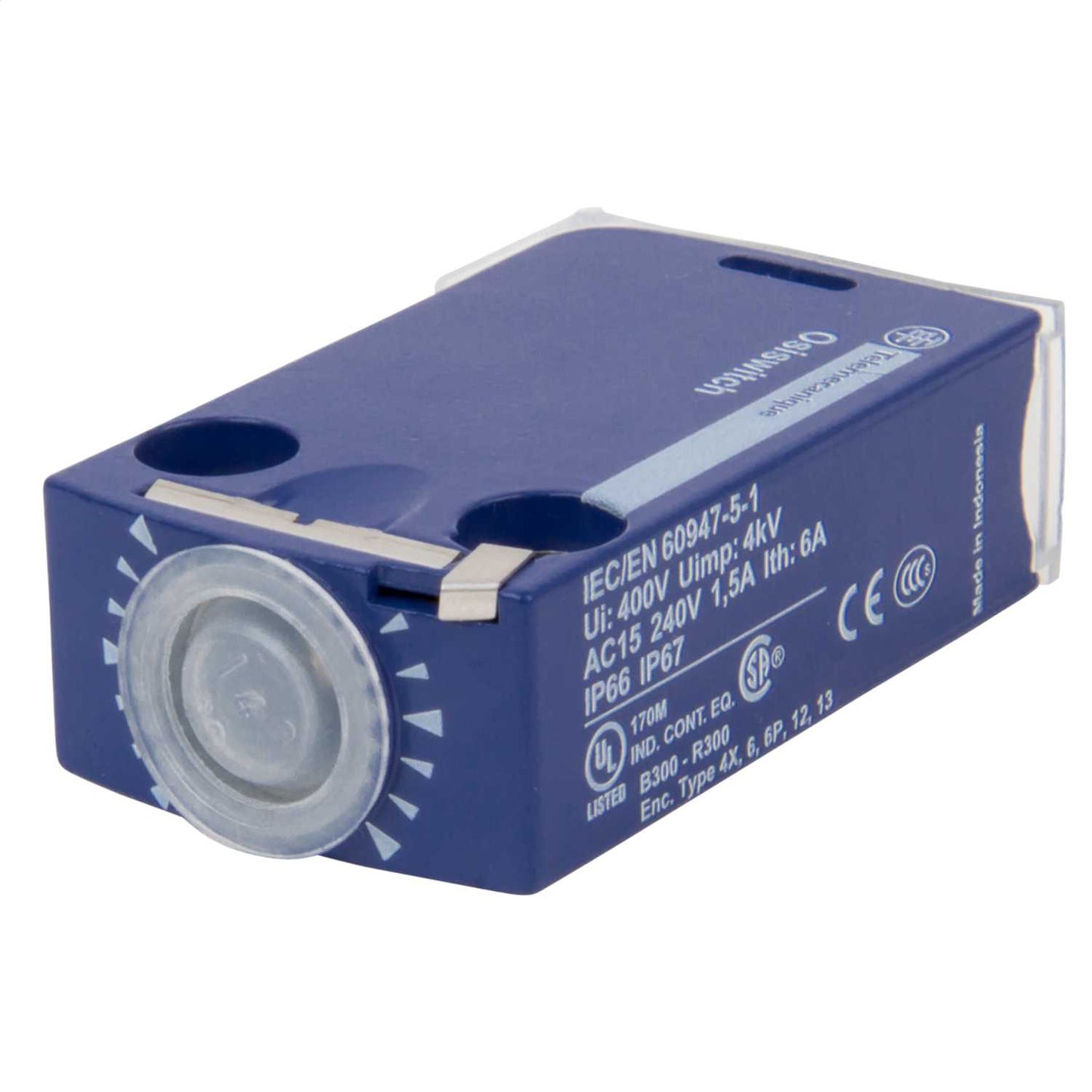 Telemecanique Sensor 230V 6A Limit Switch with 1 NC + 1 NO
