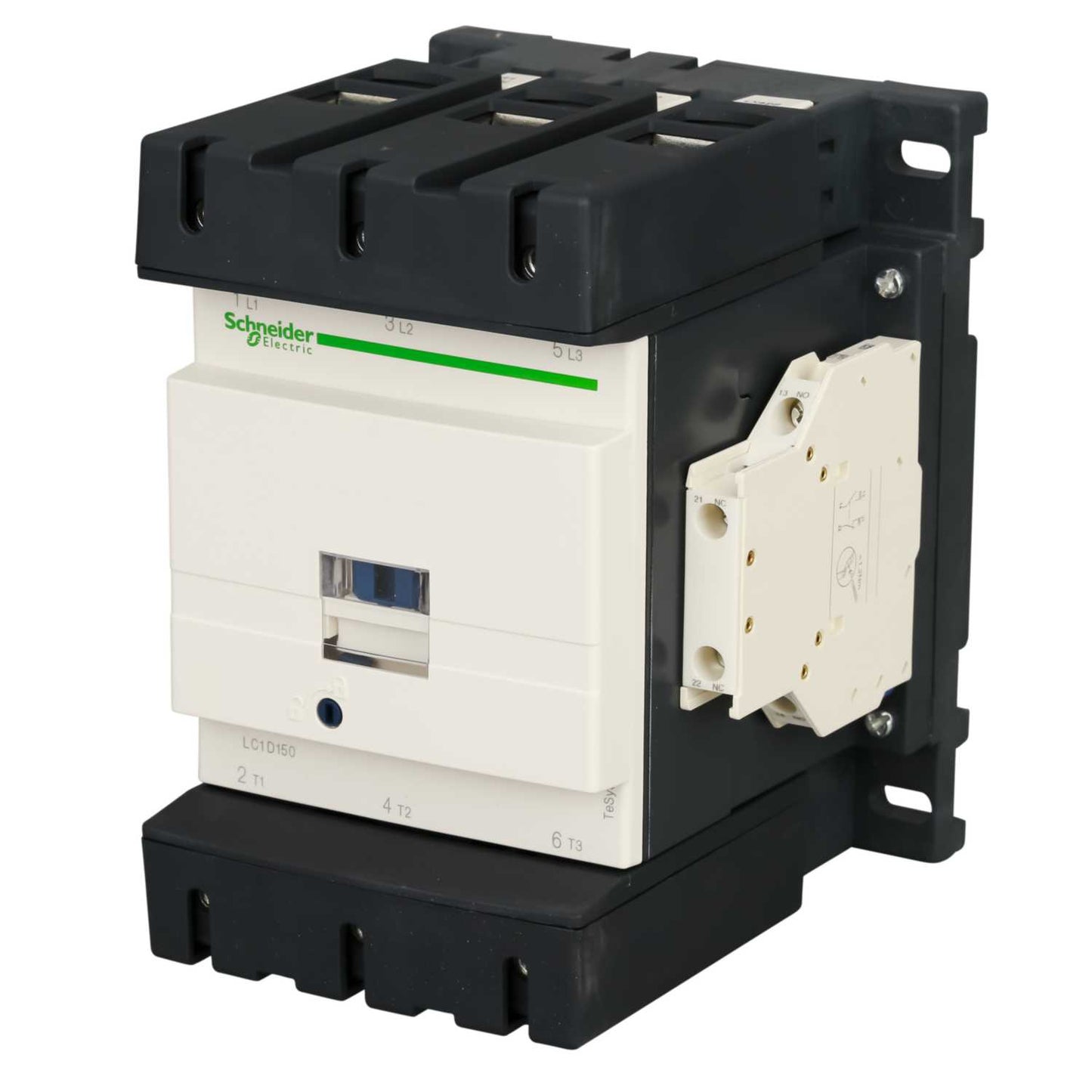 Schneider TeSys 150A Contactor 3 NO Contacts 24V DC Coil