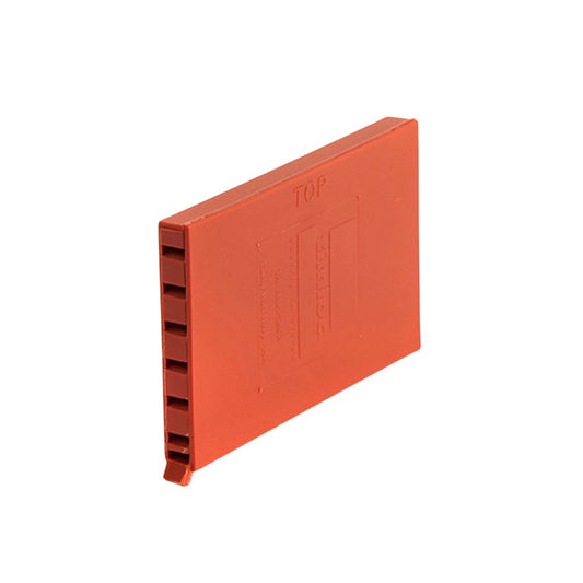10mm x 65mm Cavity Wall Brick Weep Vent Terracotta