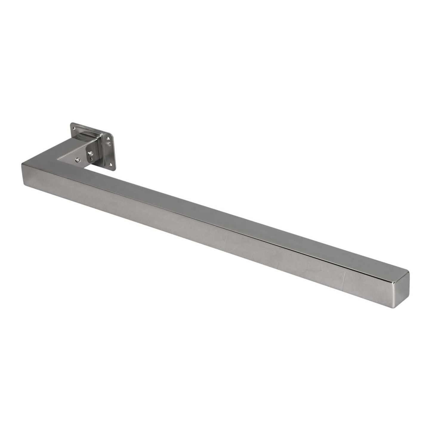 ThermoSphere 25W 12V 500mm Square Single Mounted Heated Towel Bar Diamond Polished