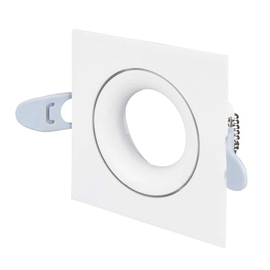 Thorn Adjustable Matt White Square Bezel Trim for Lily Downlight