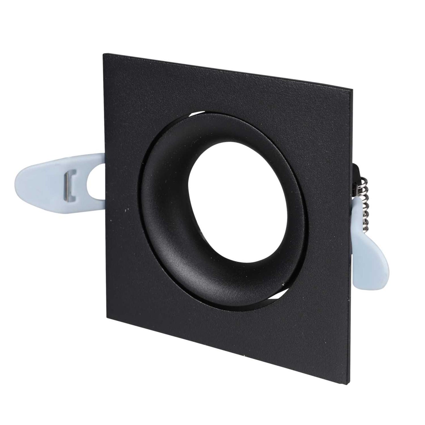 Thorn Adjustable Matt Black Square Bezel Trim for Lily Downlight