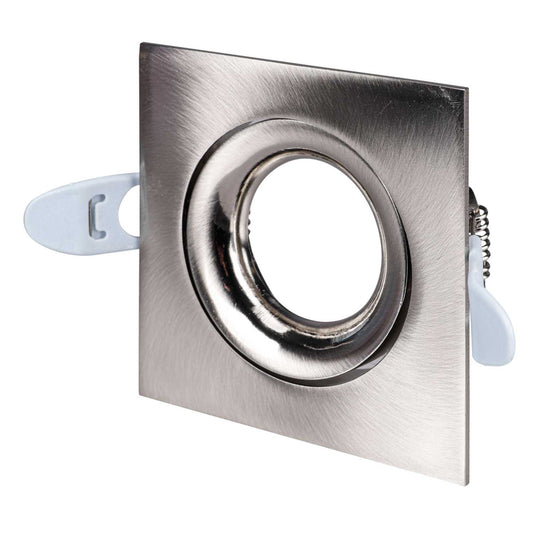 Thorn Adjustable Matt Silver Square Bezel Trim for Lily Downlight
