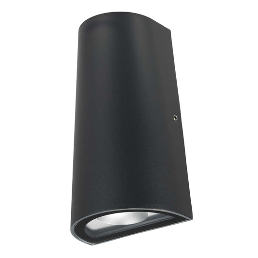 Thorn Holly Cone Round 8W LED Outdoor Up / Down Wall Light 3000K