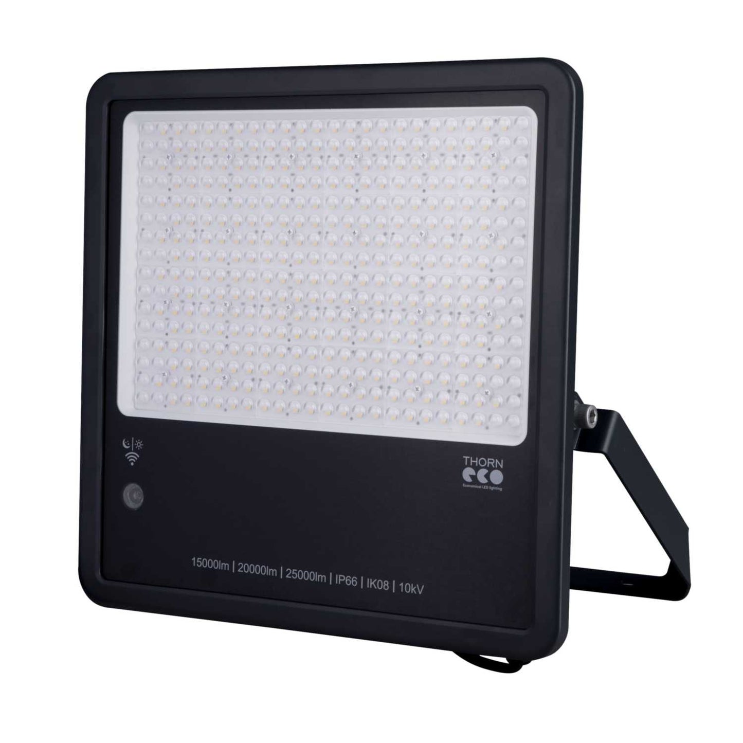 Thorn LEO Flex 190W LED Floodlight Black with Photocell 4000K