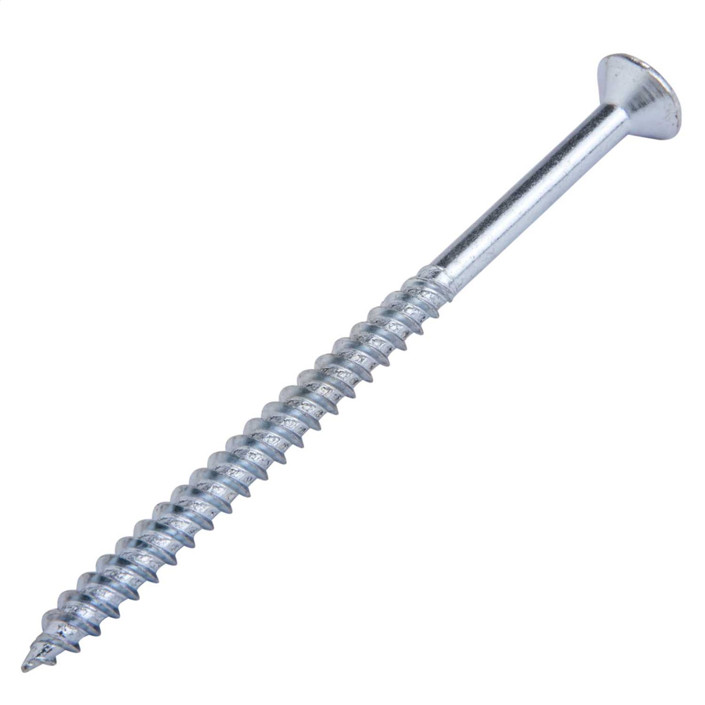 Olympic Fixings 10 x 3 Countersunk Cross Twin Thread Screws BZP (Pack of 100)