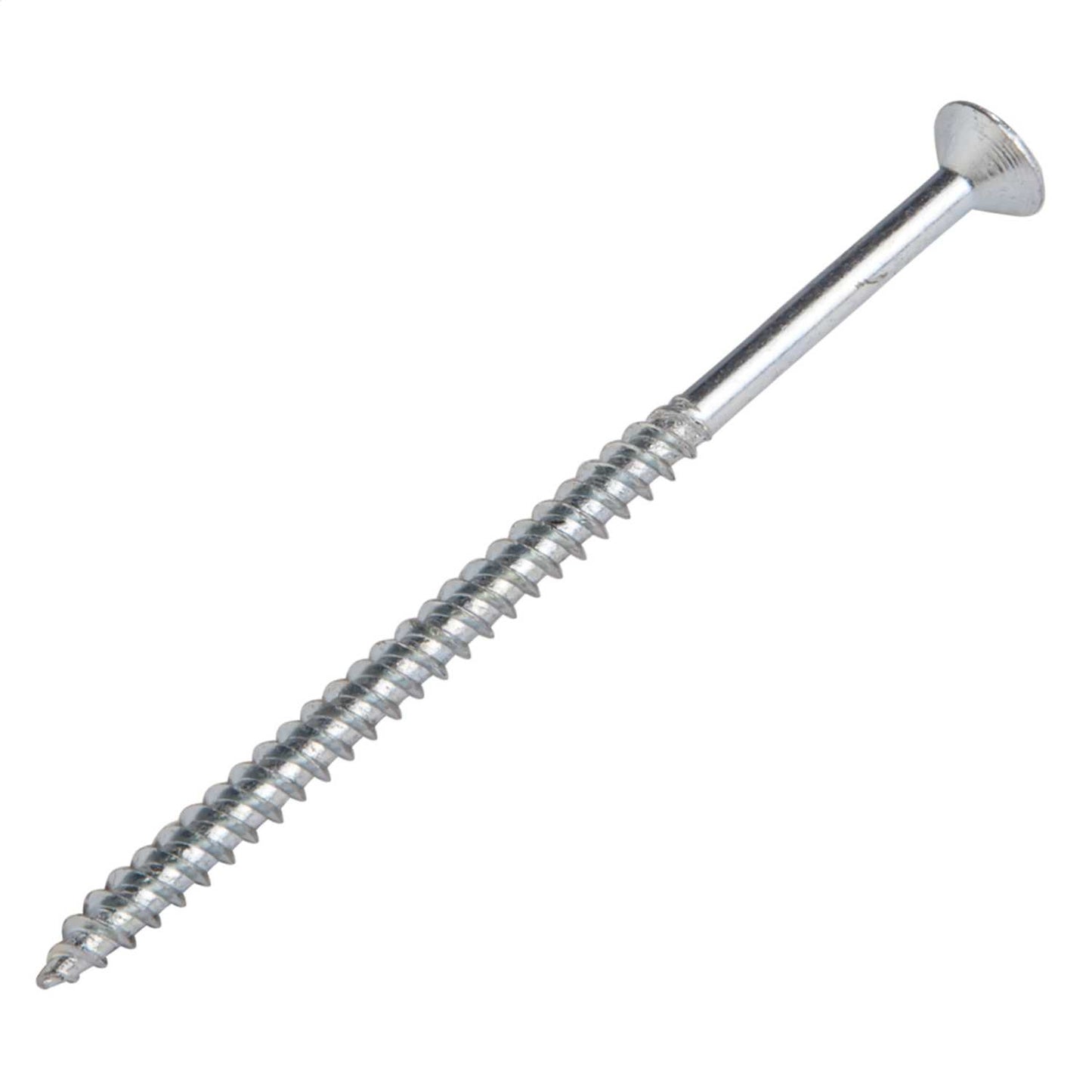 Olympic Fixings 8 x 3 Countersunk Twin Thread Woodscrews Bright Zinc Plated (200)