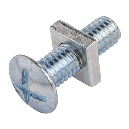 Olympic Fixings M6 x 20 Roofing Nuts and Bolts BZP (Pack of 200)