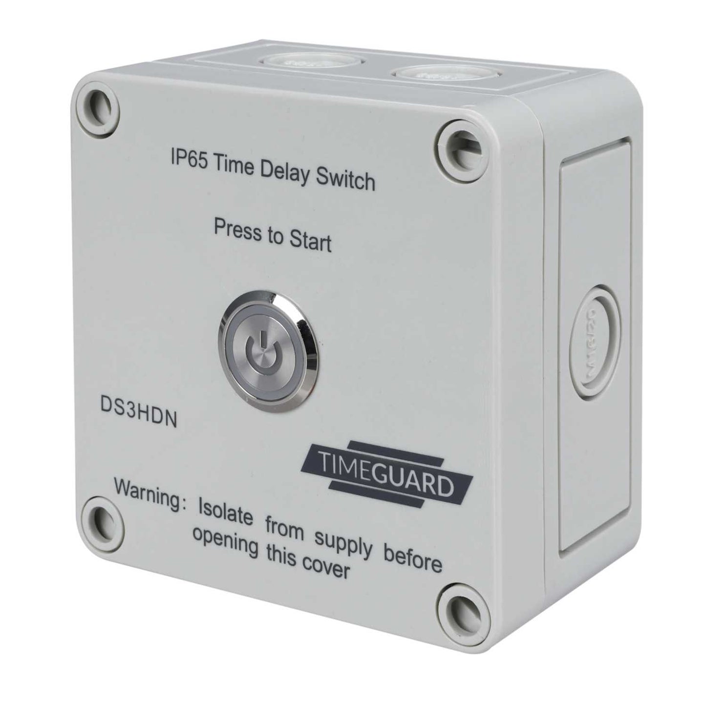 Timeguard 3 Wire IP65 Electronic Push Button Time Delay Switch