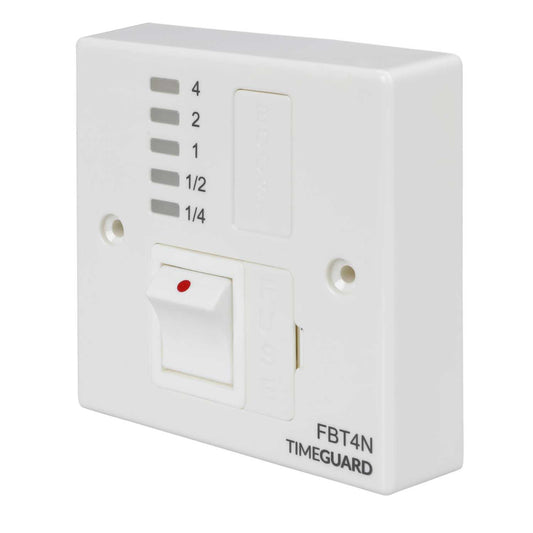 Timeguard 4 Hour Electronic Boost Timer and Fused Spur