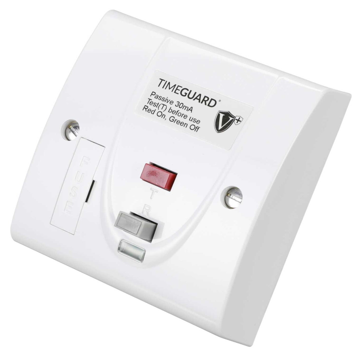Timeguard 13A Passive RCD Fused Spur White