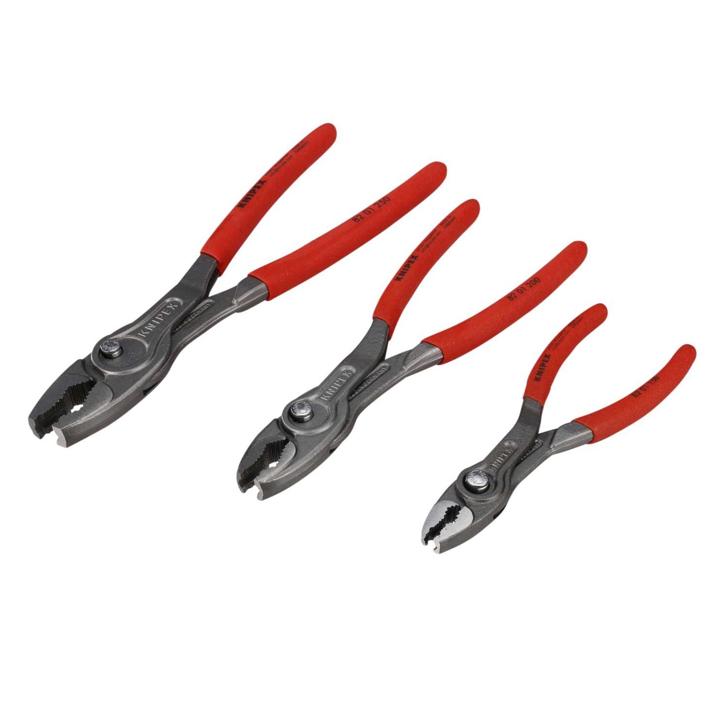 Knipex 3 Piece TwinGrip Slip Joint Plier Set
