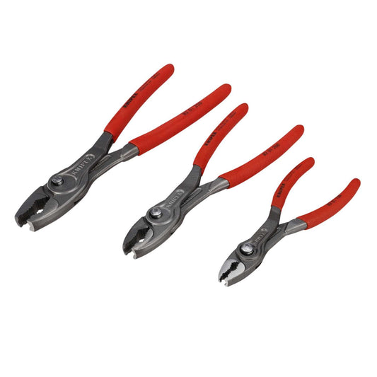Knipex 3 Piece TwinGrip Slip Joint Plier Set