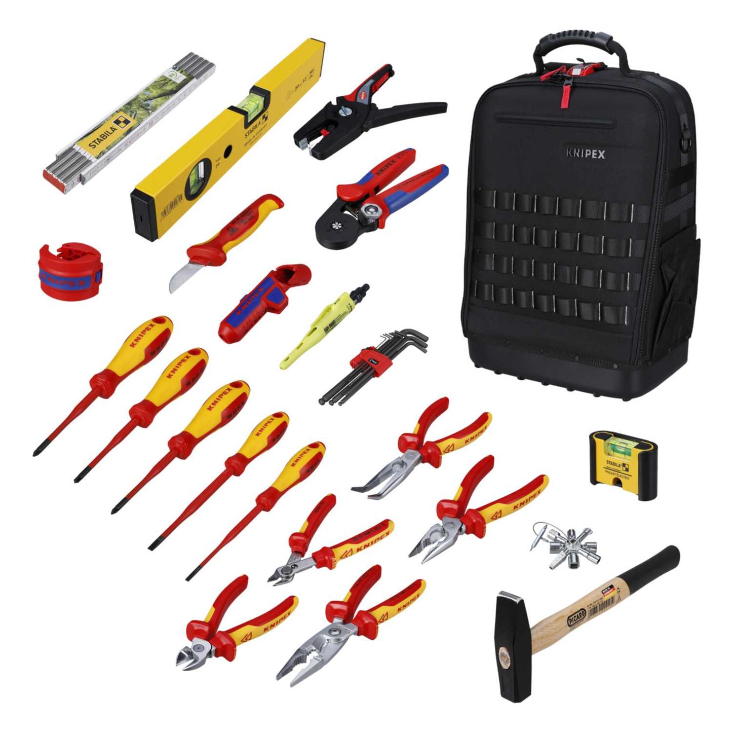 Knipex 22 Piece Modular X18 Backpack Tool Kit