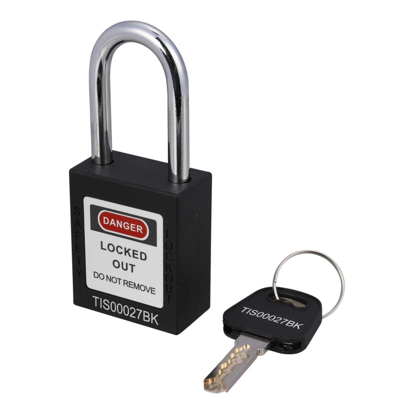 TIS Black Safety Padlock