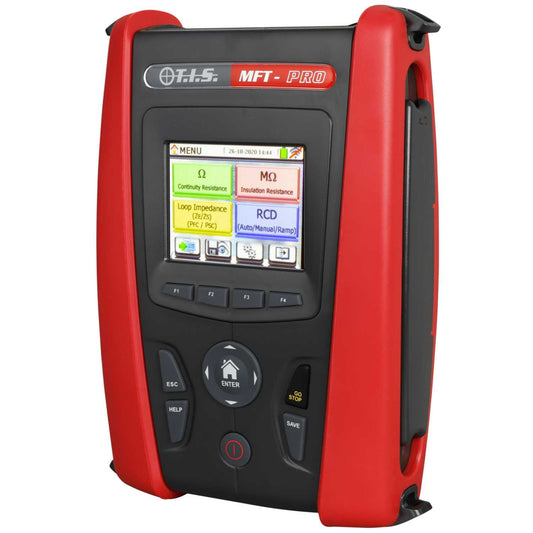 TIS Mftpro Multifunction Installation Tester with Power Quality Analysis and Wi-Fi