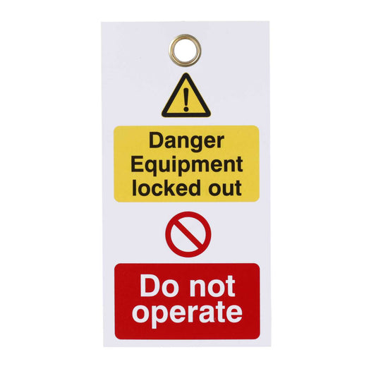 TIS Lock Off Tags (Pack of 10)