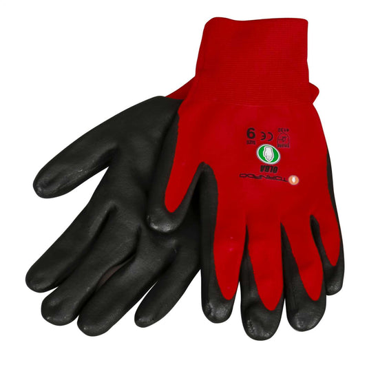 Tornado Size 7 Contour Olba Gloves Red