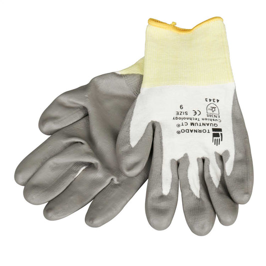 Tornado Size Quantum CT Gloves Grey