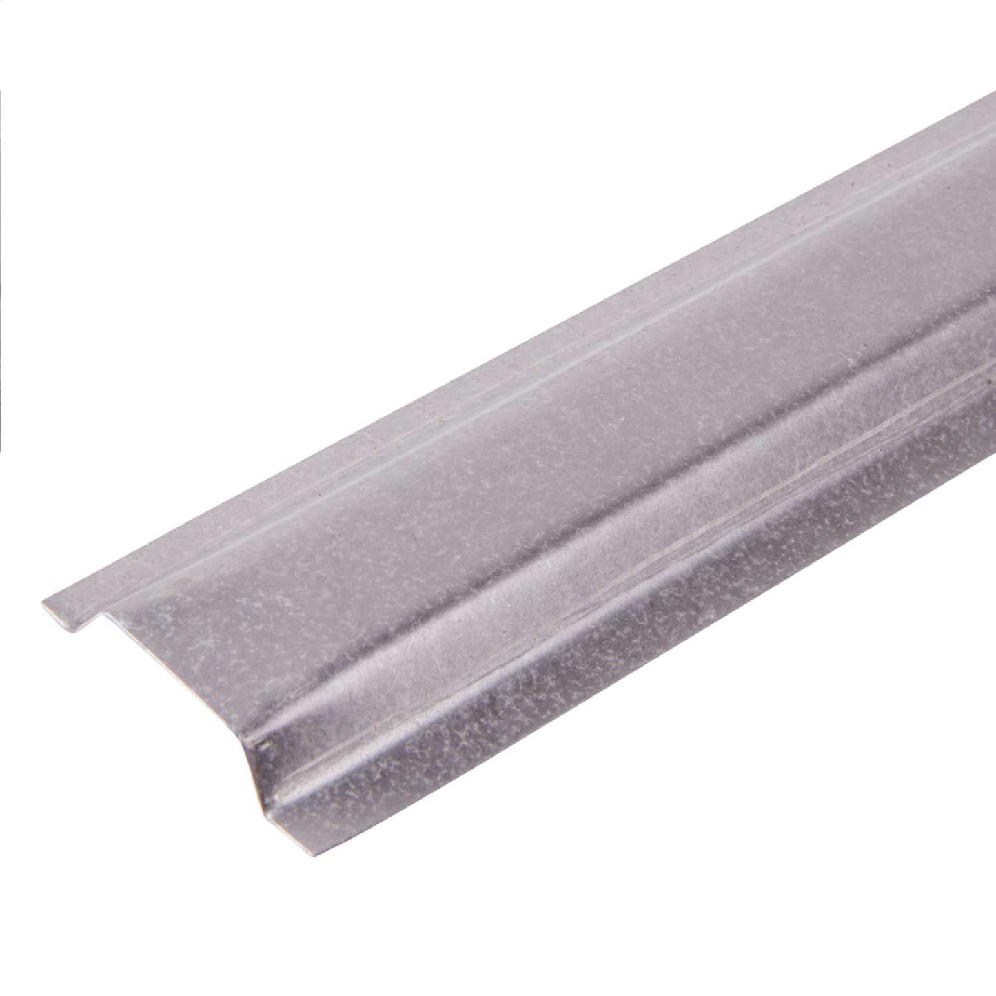 Trident 25mm 1" Galvanised Steel Capping (2m Length)