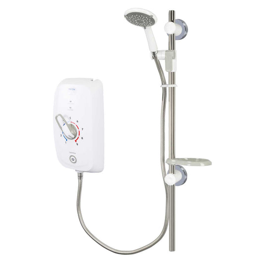 Triton 9.8kW Omnicare Ultra+ Electric Shower with Grab Kit/Waste Pump Connectivity