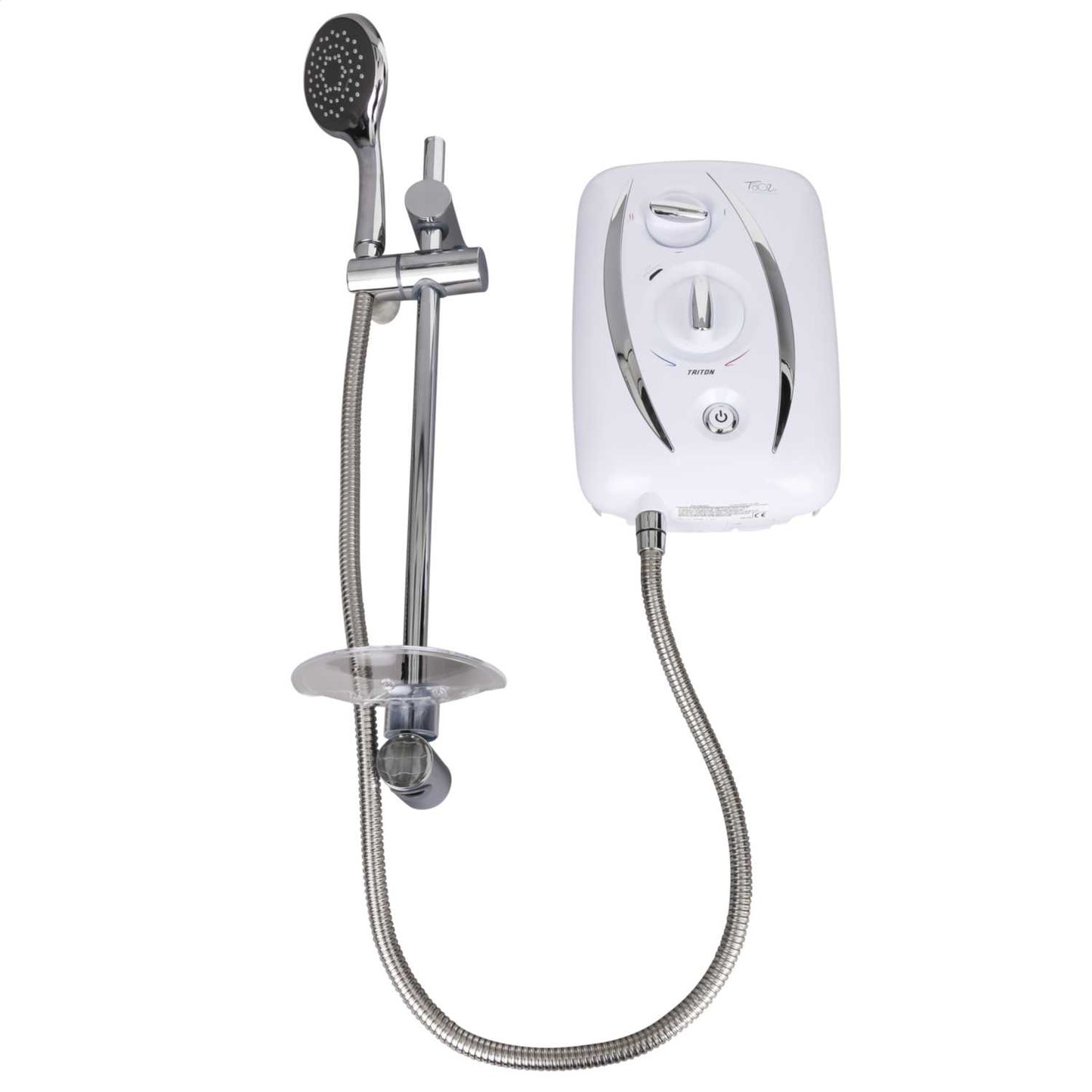 Triton 8.5kW T80Z Thermostatic Electric Shower White