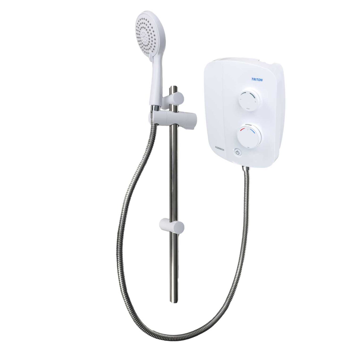 Triton Silent Running Thermostatic Power Shower White