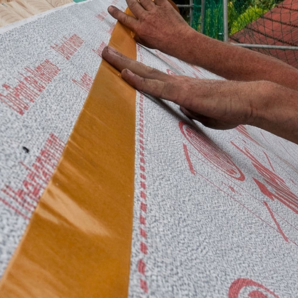 Tyvek Single-Sided Acrylic Tape 75mm (25m/Roll)