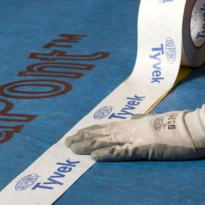 Tyvek Single-Sided Acrylic Tape 75mm (25m/Roll)