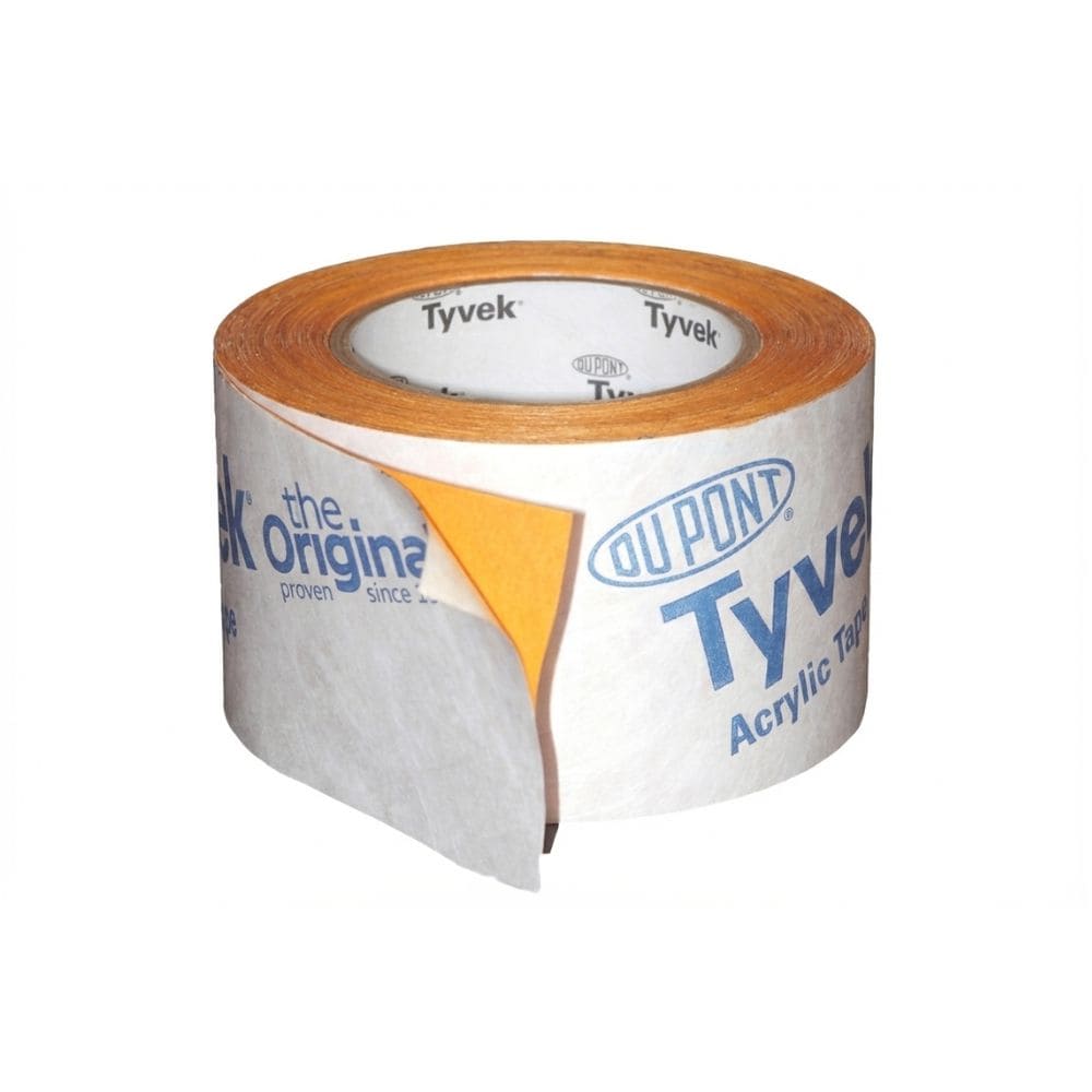 Tyvek Single-Sided Acrylic Tape 75mm (25m/Roll)