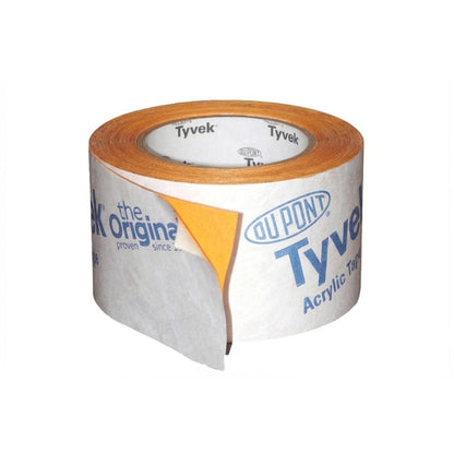 Tyvek Single-Sided Acrylic Tape 75mm (25m/Roll)