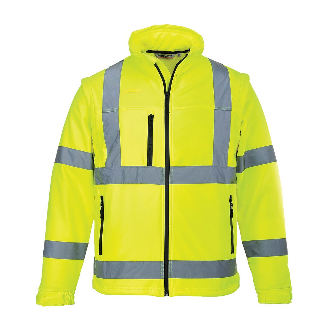 Hi-Vis 2-in-1 Softshell (3L), 4XL, R, Yellow