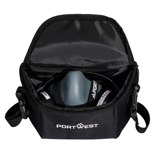 Half Mask Storage Bag, , R, Black