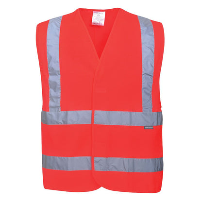 Hi-Vis Band and Brace Vest , L/XL, R, Red